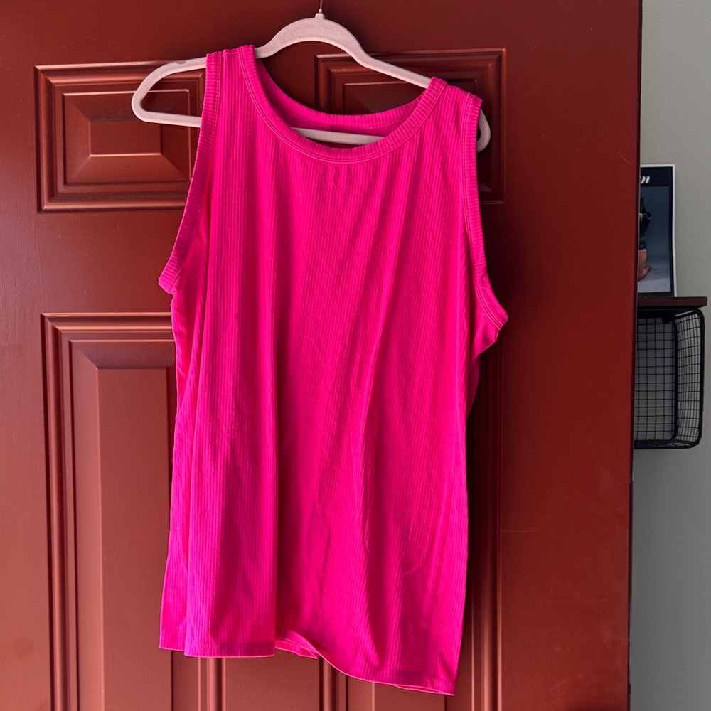 Lane Bryant Hot Pink Tank Top